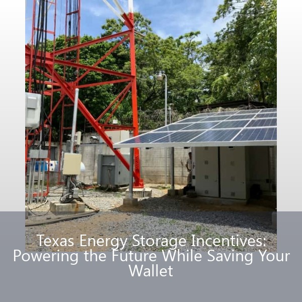 Texas Energy Storage Incentives: Powering the Future While Saving Your Wallet